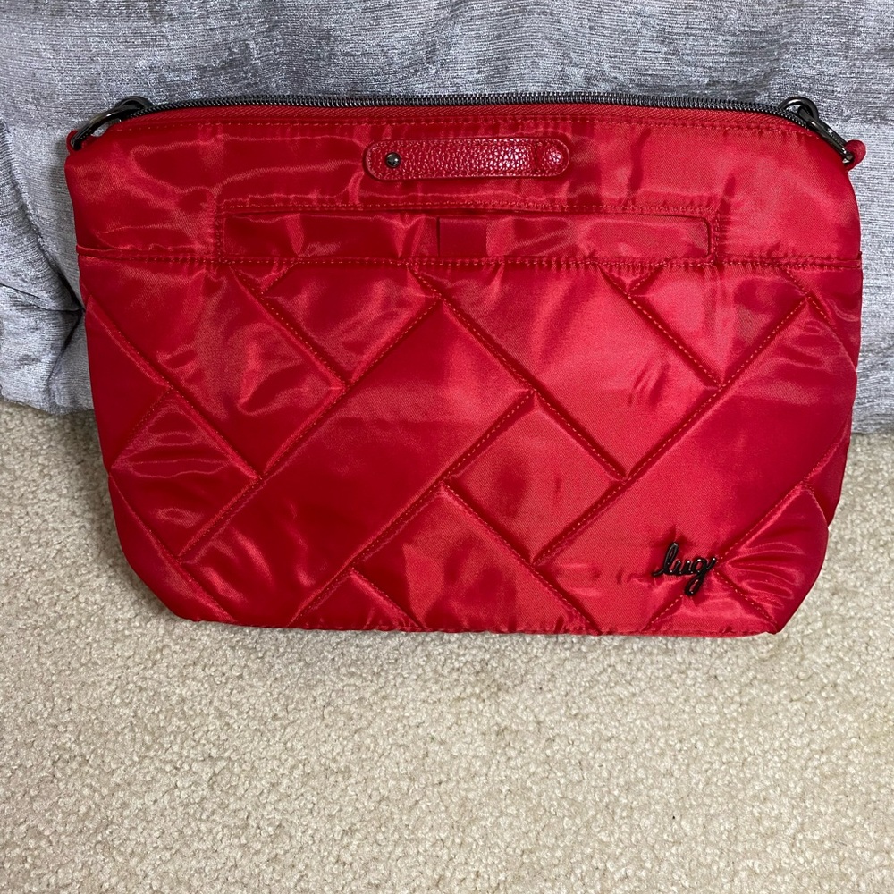 Lug Red Quilted bag